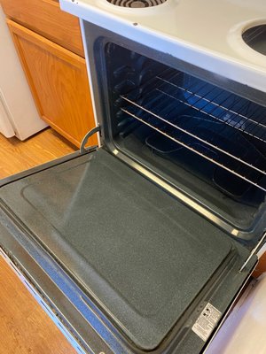 Cleaned Oven