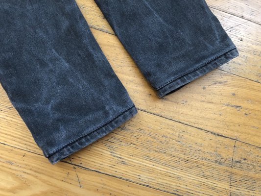 Special hem- I got my jeans shortened and they were able to attach the original hem which maintains the distressed style.