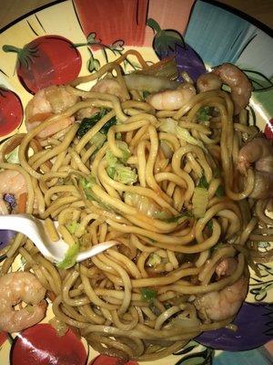 shrimp lo mein