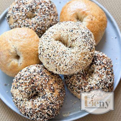 Sourdough Bagels