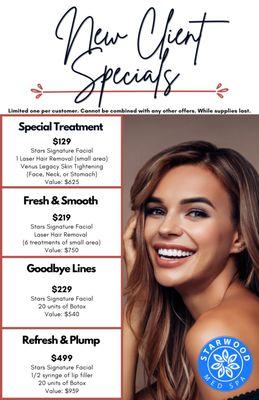 New Client Specials