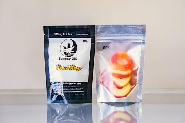 We are just peachy after eating one of these 100mg rings