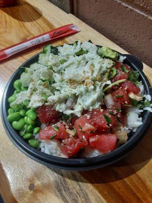 Small poke bowl