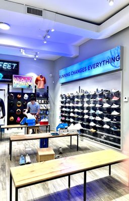 Women's sneaker section