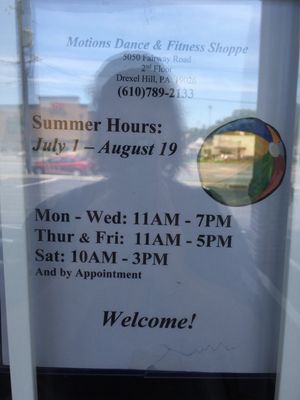 Summer hours 2018