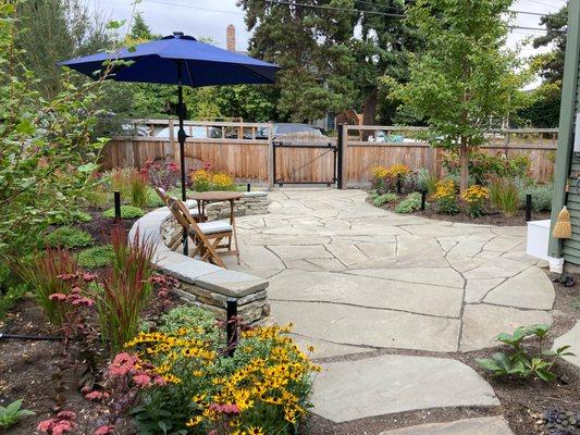 Total garden redesign in Crown Hill