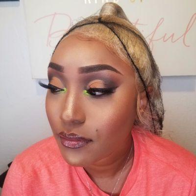 Cut crease look !