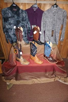 Anderson Bean Boot Co. and Black Jack boots only available at Corral!