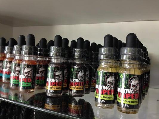 Check out our premium (and cool looking) Walking Vaped E-Liquid!!