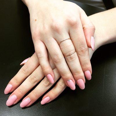 Shellac gel manicure