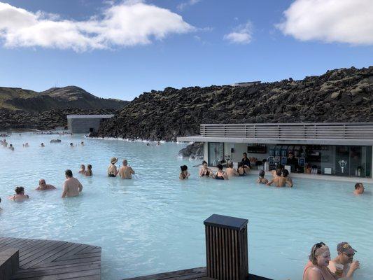 Swim-up Bar in the Blue Lagoon