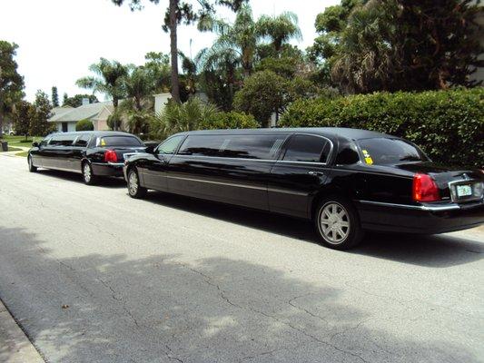 Classic stretch limousine