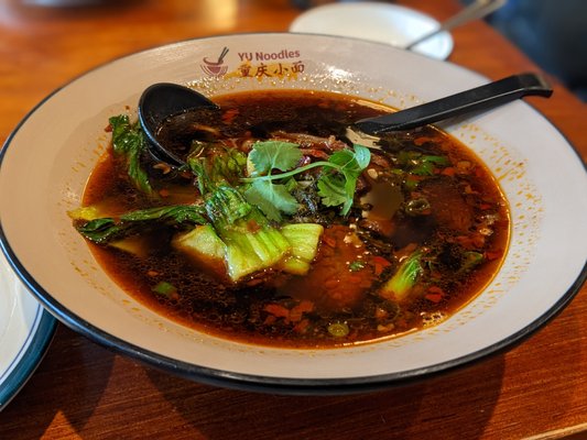 Sichuan Beef Noodle Soup