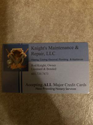 Knights Maintenance & Repair