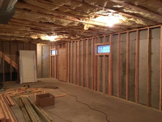 A New Canaan Basement             Beforehand