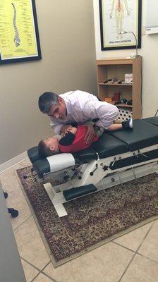 Chiropractic is safe for children