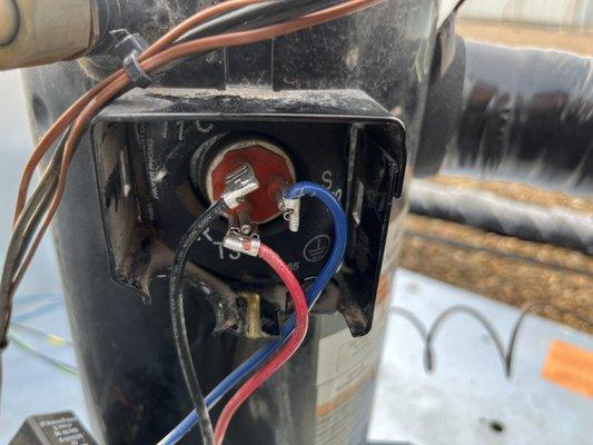 HVAC electrical troubleshooting.