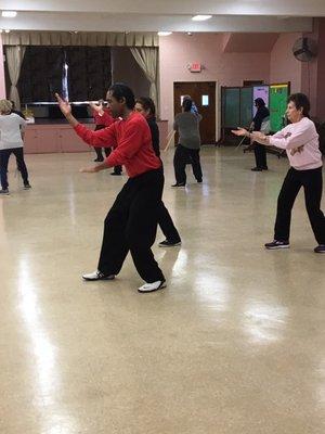 Tai Chi class