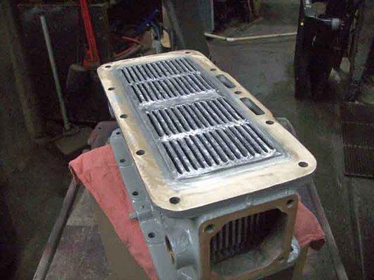 Gray Marine Heat Exchanger