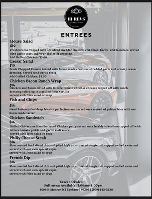 Menu 1/2