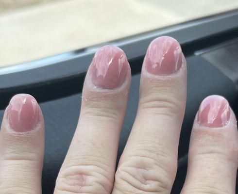 Great nails. Beauty nails and spa  LOVE THEM!