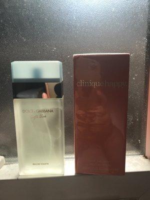 Dolce And Gabbana and Happy by Clinique