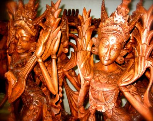 Wood Carvings by Pak Agung