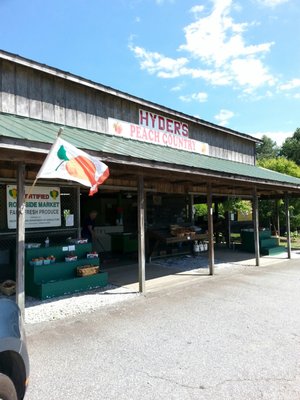 Hyders Peach Country, roadside stop!