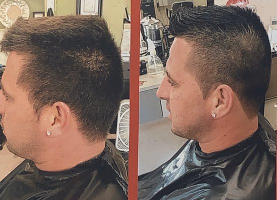 Men's haircut