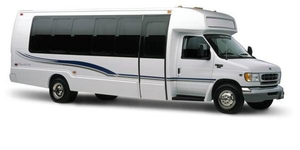 Party buses for up to 24 passengers.