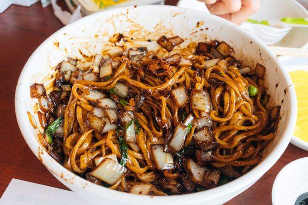 Special jajangmyeon mixed