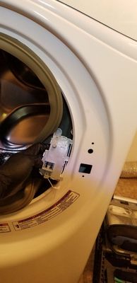 Whirlpool duet washer - door lock replacement. Washer won't start.