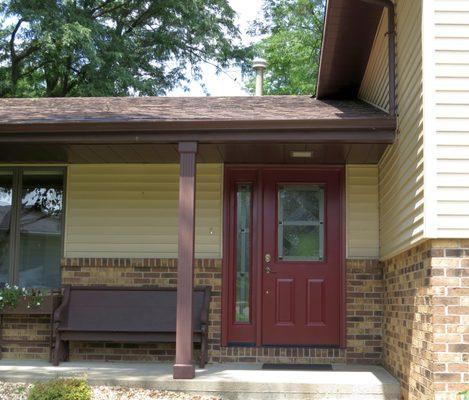 Steel Entry Door and Sidelite