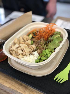 Spring Roll Bowl with Chicken