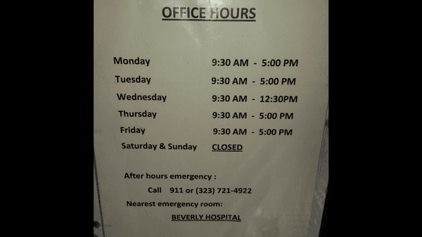 Office Hours