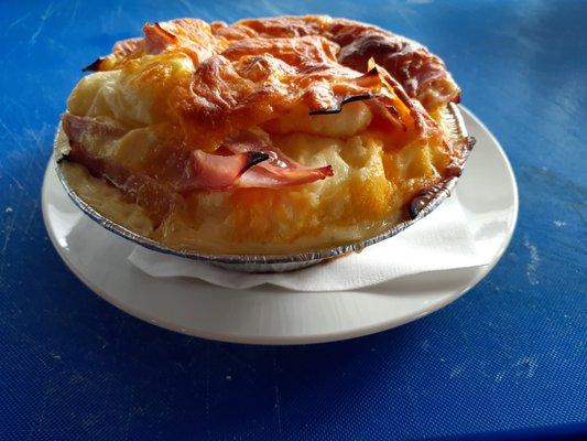 Ham and cheese quiche