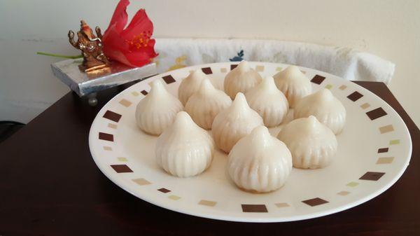 Modak -  sweet Coconut Dumplings