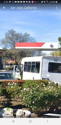 rude VTA drivers that park their trucks and busses pretending that they are filling up gas. I'm out!