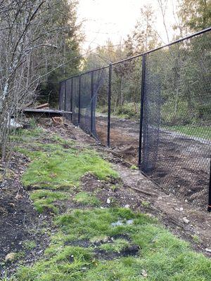 Fence completion