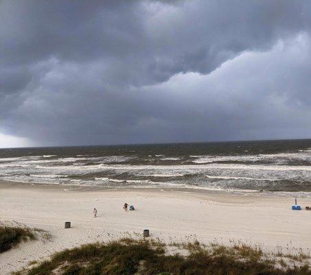 View from patio...great beach location