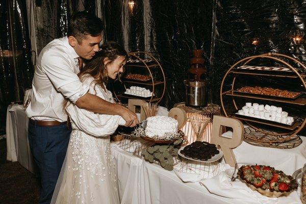 Chocolate fountain !