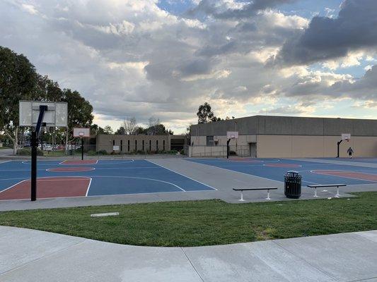 Basketball courts