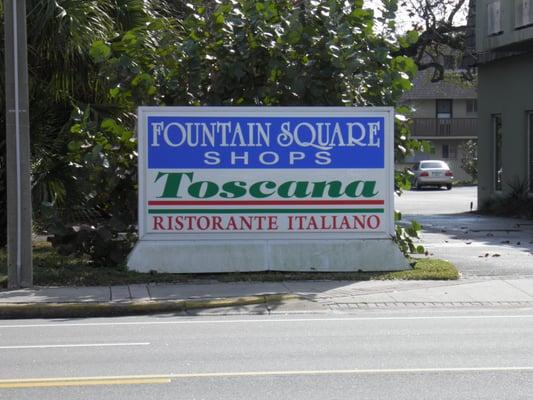 Fountain Square Shopping Village in Ormond Beach, Florida.