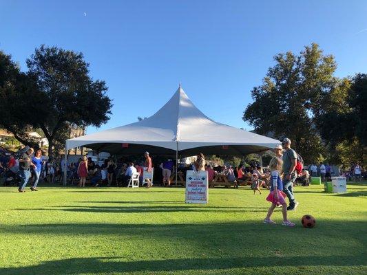 Music tent