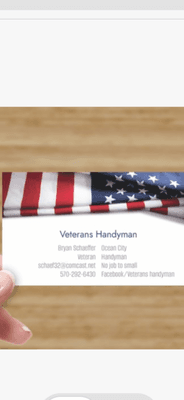 Veteran new to the area with 20 years experience with mobile home repairs.