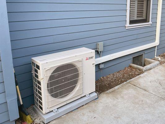 mini-split air conditioner installation