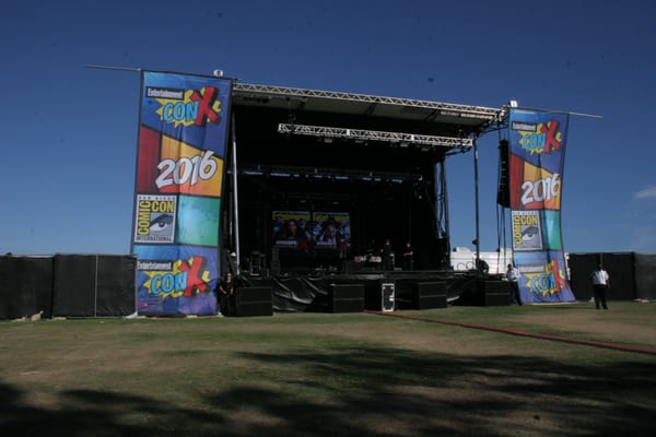 Con X Embarcadero Park San Diego during Comic Con 2016