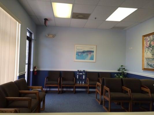 Take a seat in our comfortable waiting room!