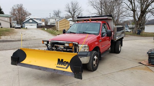 One Ton F-350 Super Duty 4x4 Dump Truck.