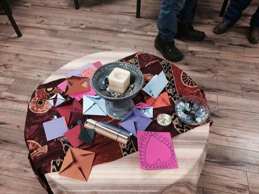 An altar making the gifts and challenges of our religious history